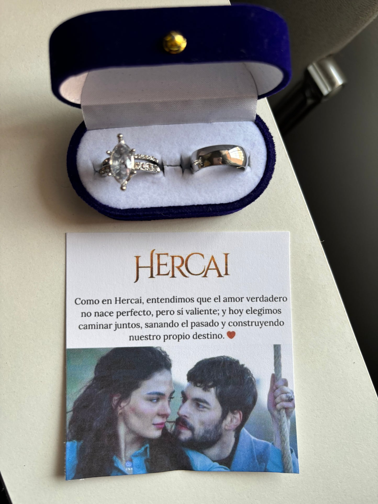 Anillos de pareja Hercai