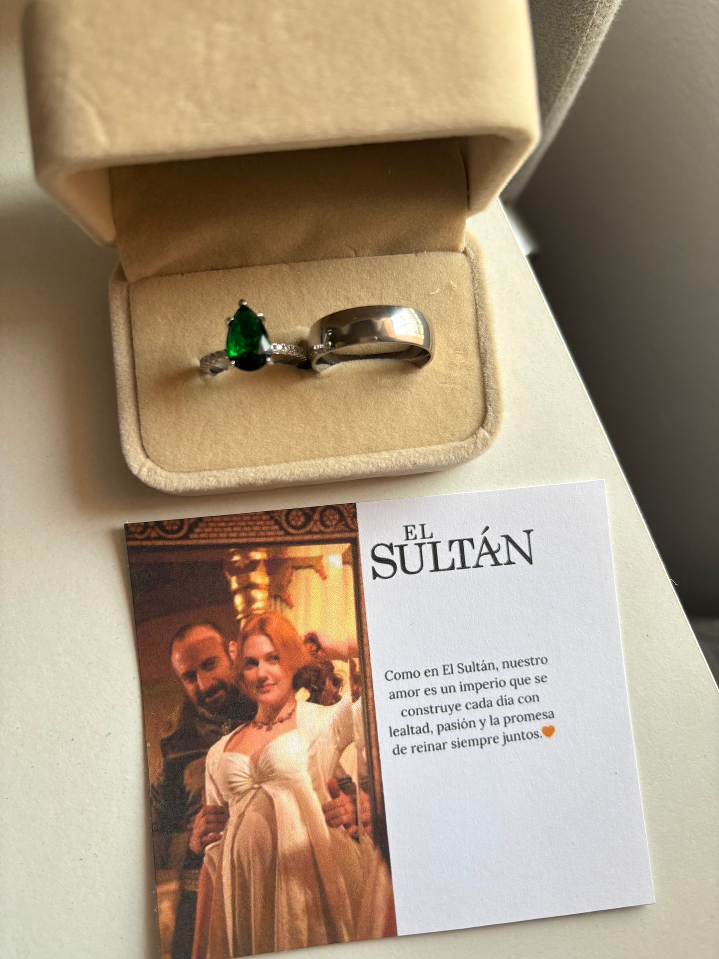 Anillos de promesa Sultana Hurrem